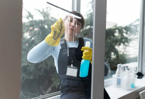 Nettoyage de vitres intérieures et extérieures à Lortet